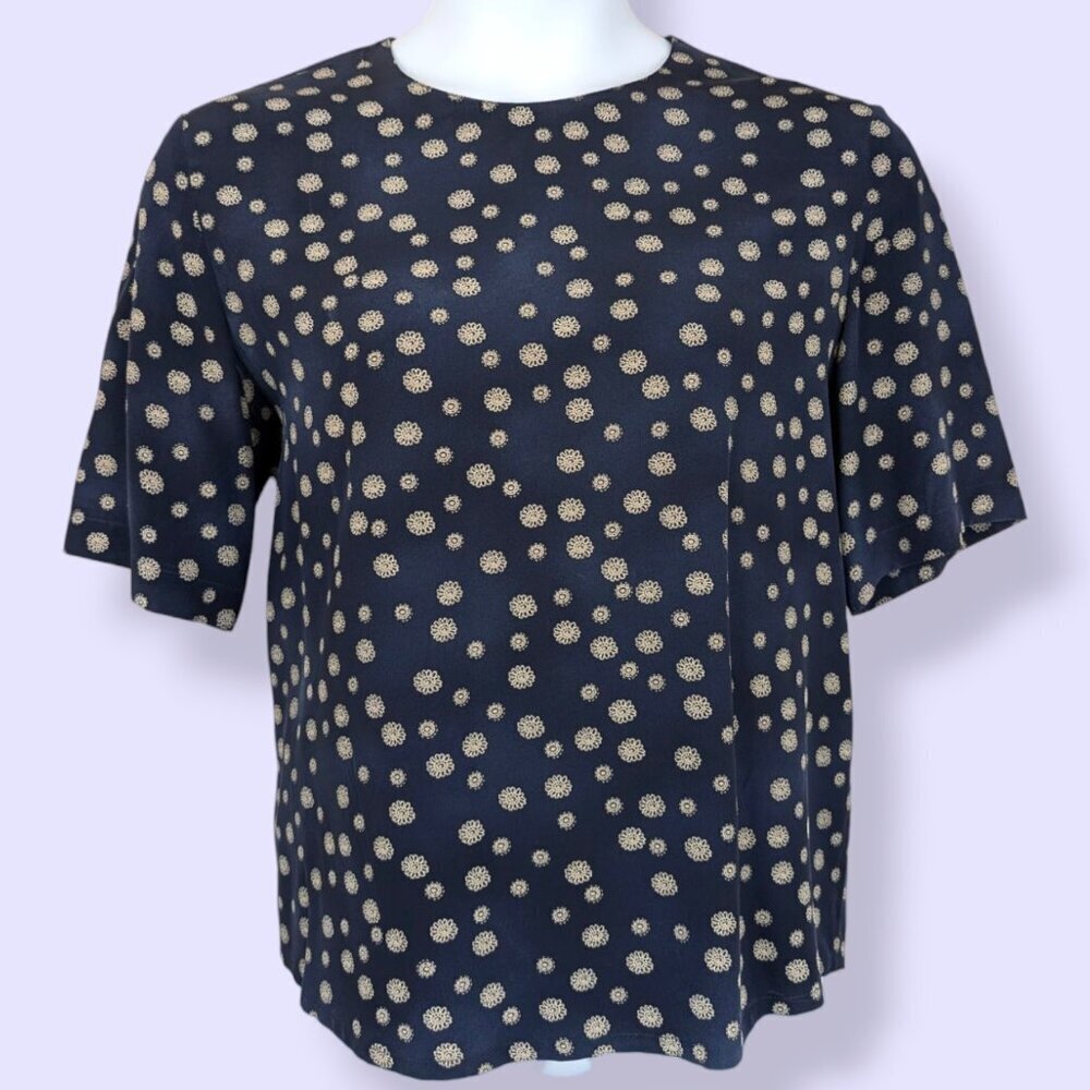 Vintage Peter Nygard 100% Silk Top